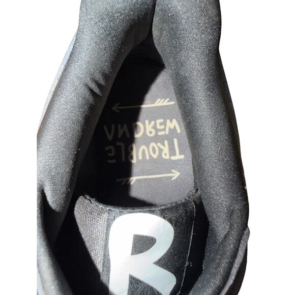 Reebok Men's Trouble Andrew x Reebok Workout Plus Black Multi Size 11 - Picture 11 of 13